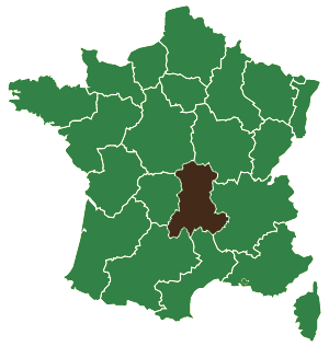 Carte des régions de France