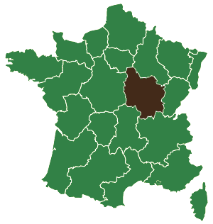 Carte des régions de France