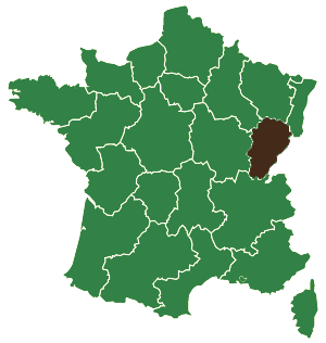 Carte des régions de France