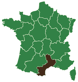 Carte des régions de France