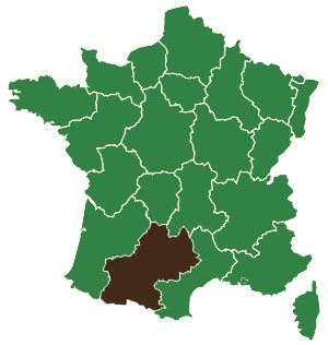 Carte des régions de France