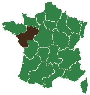 Carte des régions de France