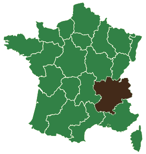 Carte des régions de France