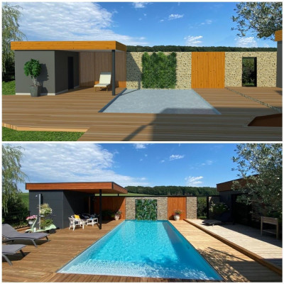 Espace détente : Optez pour le pool-house ossature bois