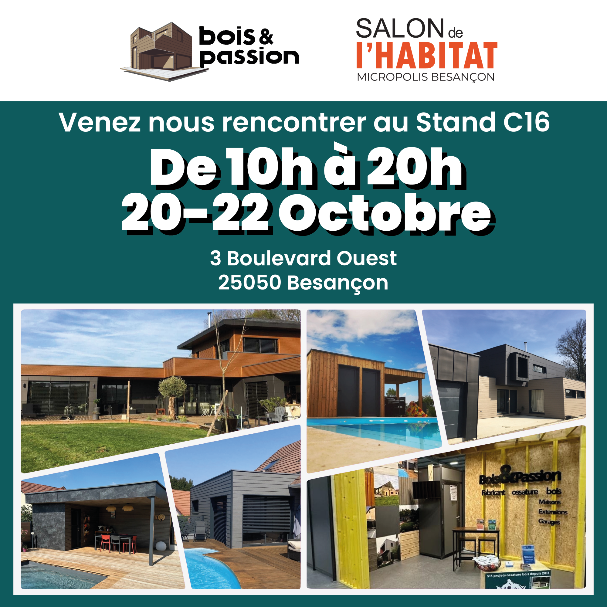 Retrouvez Bois et Passion au Salon de l'Habitat édition 2023 !